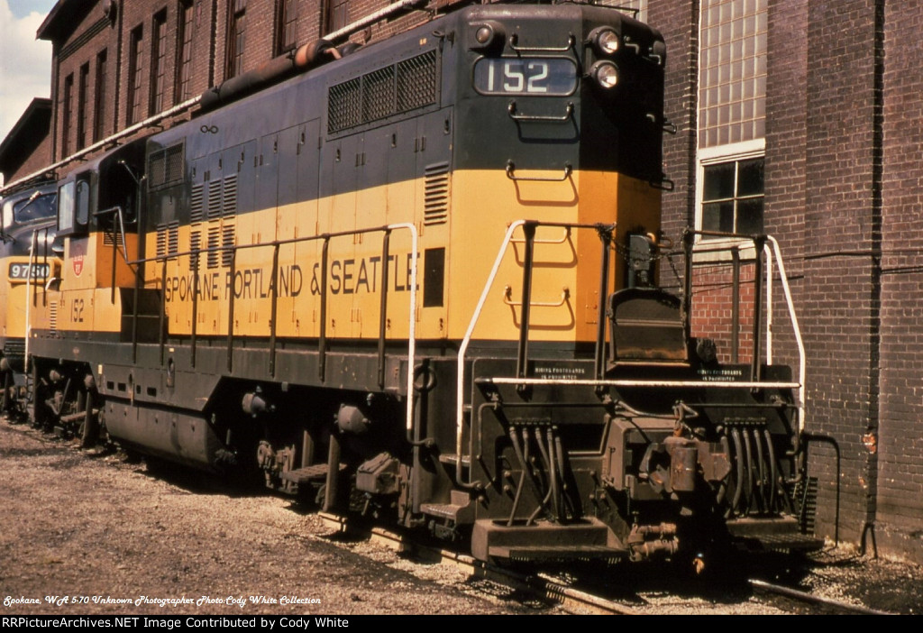 Spokane Portland and Seattle GP9 152